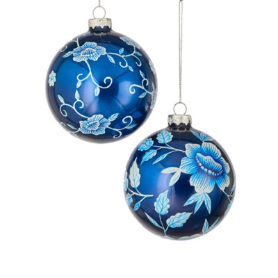 Celestial Bloom Ornament - Set of 2 | Cailini Coastal