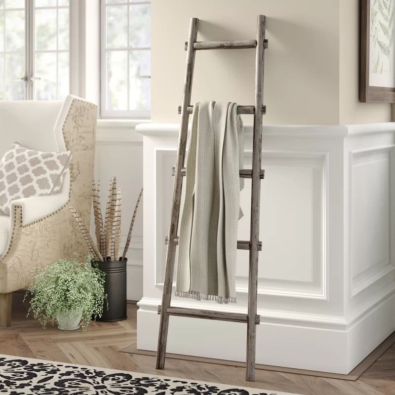 Lianes Solid Wood Blanket Ladder | Wayfair North America