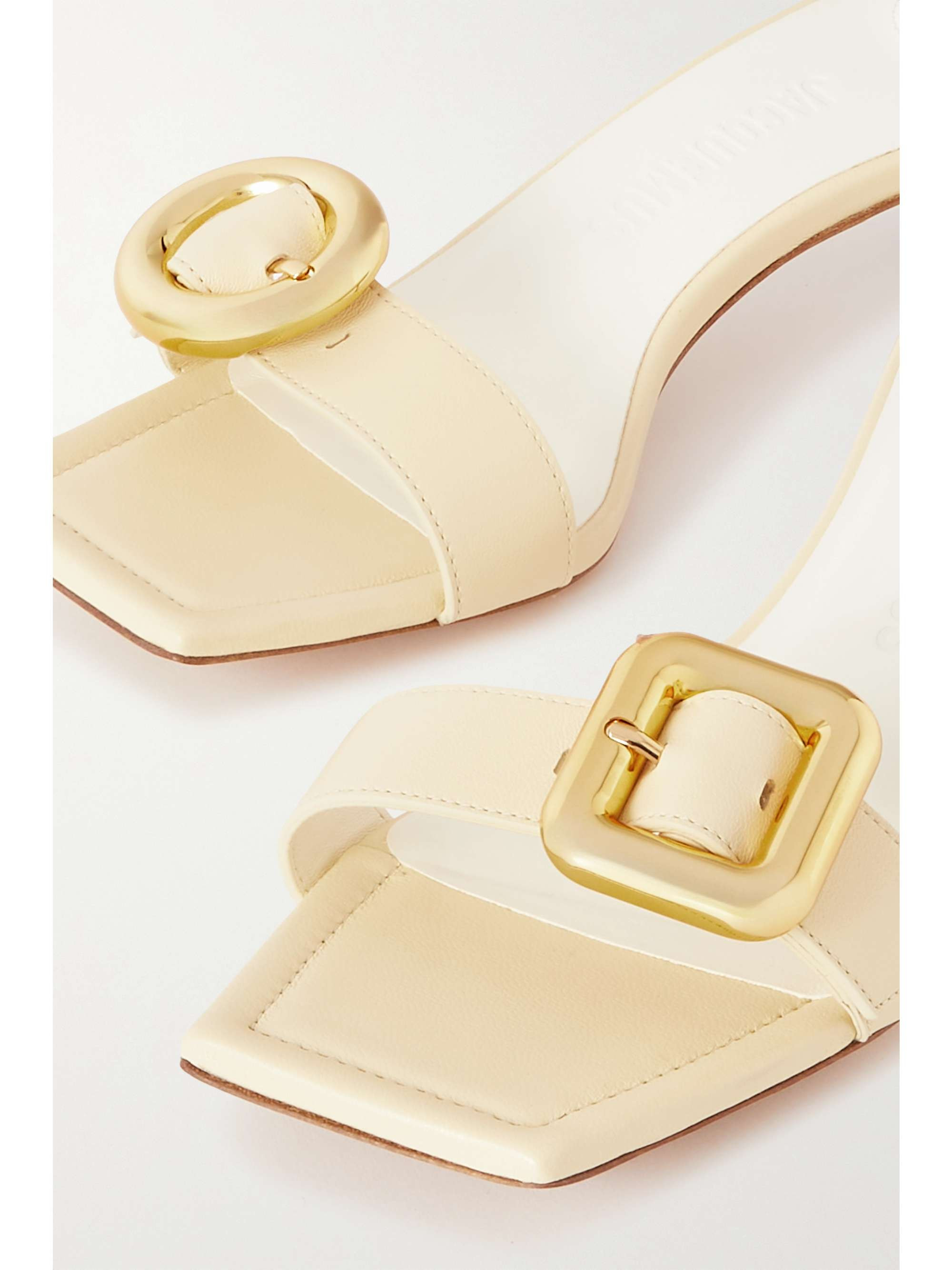 Regalo buckled leather mules | NET-A-PORTER (US)