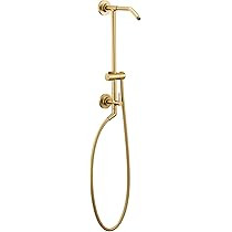 Moen TS3661NHBG Annex Shower Slidebar and Shower Hose System Trim, Valve Required, Brushed Gold | Amazon (US)