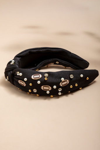 Judith Football Charm Headband | Francesca's