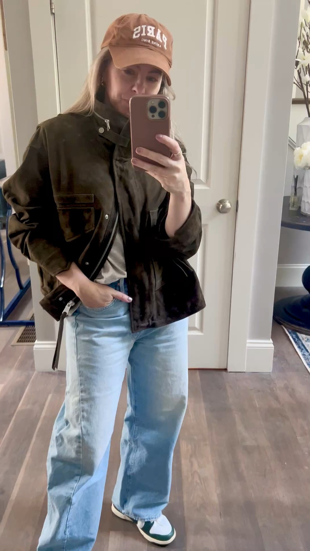 This year’s Nordstrom Anniversary Sale investment purchase - All Saints suede jacket.

#LTKSaleAlert