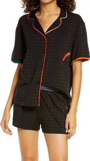 Gender Inclusive Greenwich Midnight Lightning Short Pajamas | Nordstrom