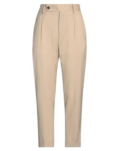 (+) People Woman Pants Beige Size 10 Virgin Wool, Polyester, Elastane | YOOX (US)