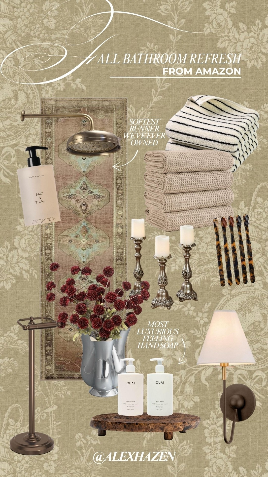 fall bathroom refresh from amazon !!

#LTKHome