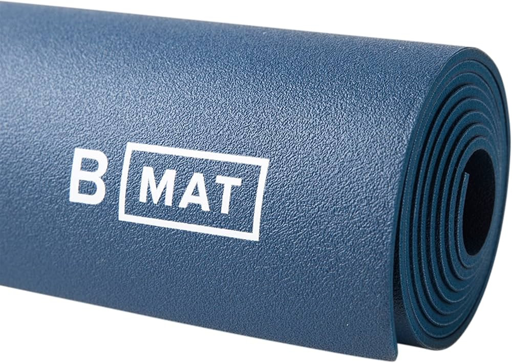 B YOGA Everyday Mat for Men & Women | Extra Thick 4mm (1/8-inch) Non-slip Workout Mat | Eco-frien... | Amazon (US)
