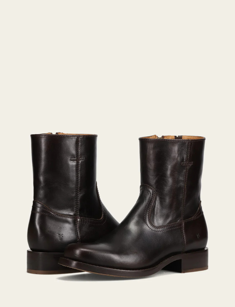 Men's Bourbon Campus Inside Zip Boot | The Frye Company | FRYE