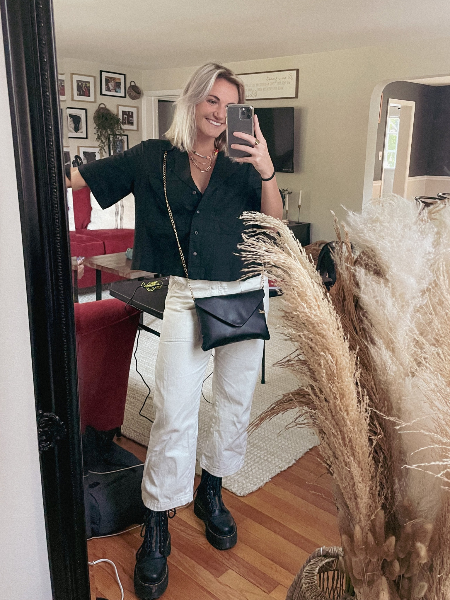 Fall, boots, casual outfit 