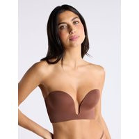 Boux Avenue Strapless u-wire microfibre multiway bra - 04 Deep - 38E | Boux Avenue (UK)