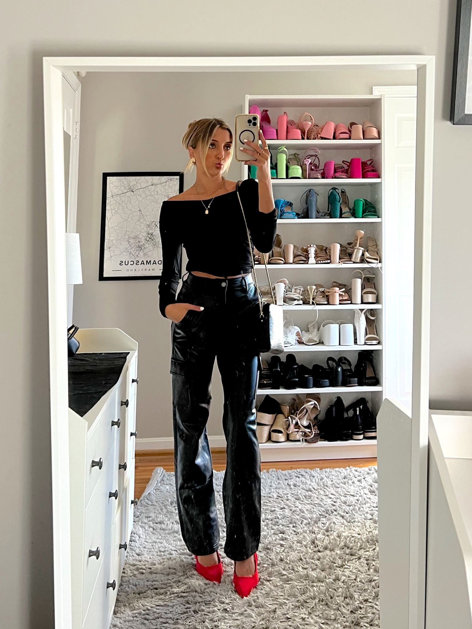 Last minute holiday outfit ideas featuring a new SheIn haul! Use code Q4mckenz15 for an extra 15% off 

This top and holiday heels would be the perfect New Year’s Eve outfit idea or date night outfit idea!  

#LTKHoliday #LTKSeasonal