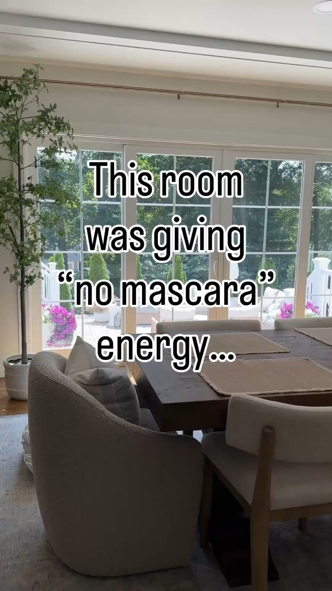 Here’s how I quickly transformed this room with just some curtains! These are fully customizable to your space!

#LTKHome