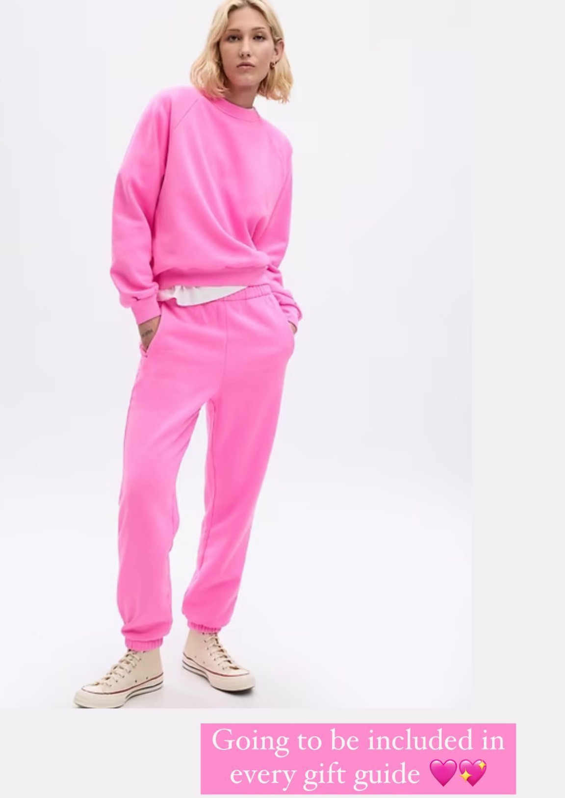 Gifts for her, gifts for mom, neon pink, Barbie pink, jogger set, sweats, travel style, spirit style 

#LTKfindsunder50 #LTKGiftGuide #LTKSeasonal