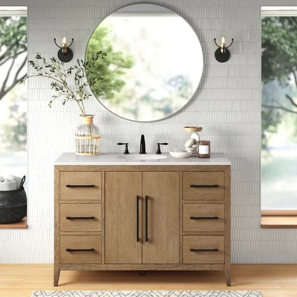 Alsup 48" Single Bathroom Vanity | Wayfair North America