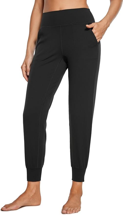 CRZ YOGA Butterluxe High Waisted Joggers for Women 27" - Buttery Soft Yoga Pants Lounge Workout L... | Amazon (US)