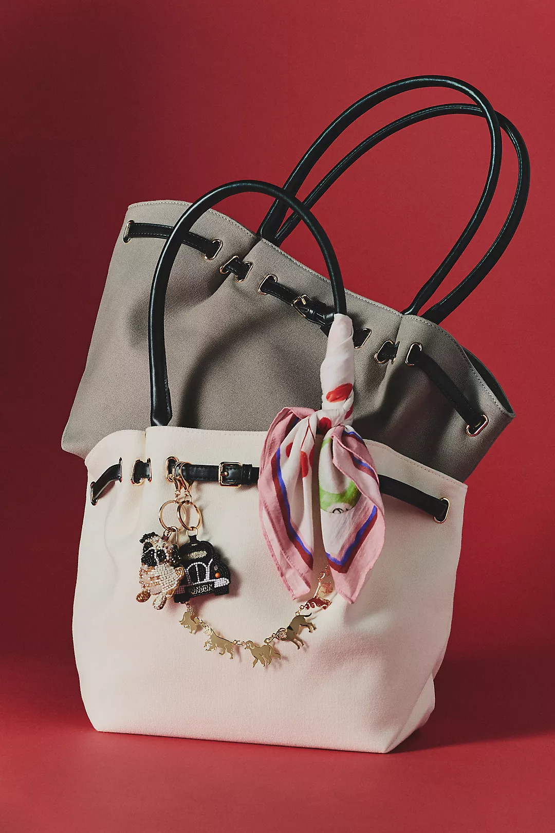 Canvas Belted Tote | Anthropologie (US)