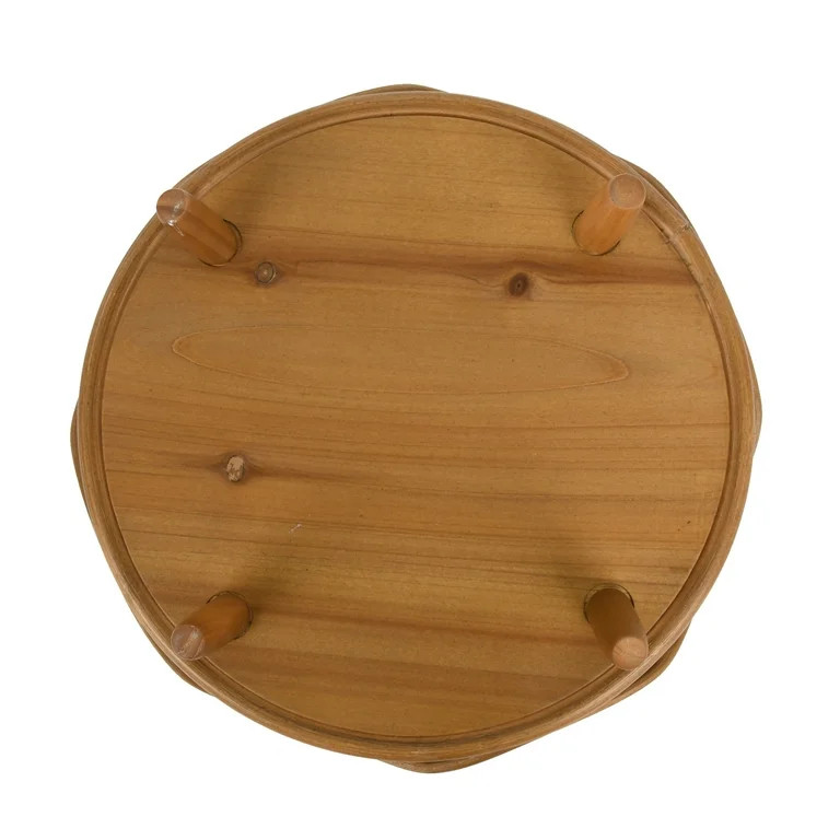 Better Homes and Gardens Willow Sage Brown Rattan Round Plant Stand | Walmart (US)