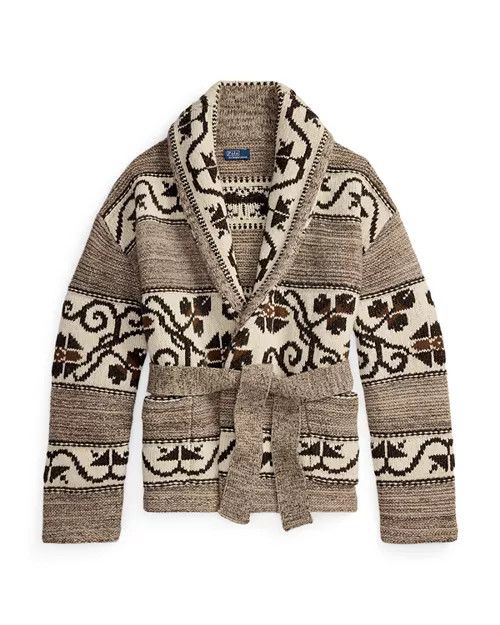 Wool Blend Shawl Collar Cardigan Sweater | Bloomingdale's (US)