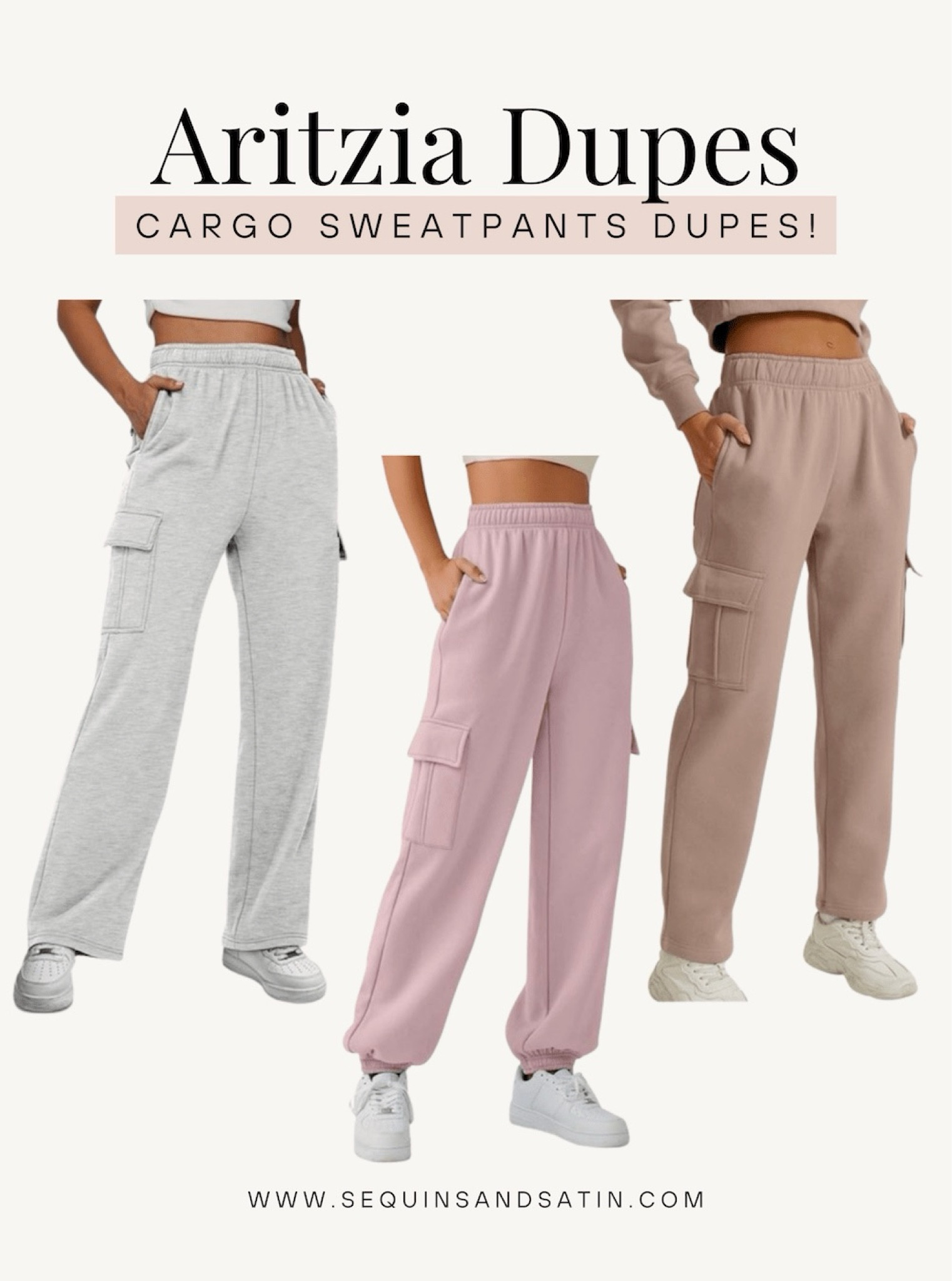 Aritzia cargo online sweatpants