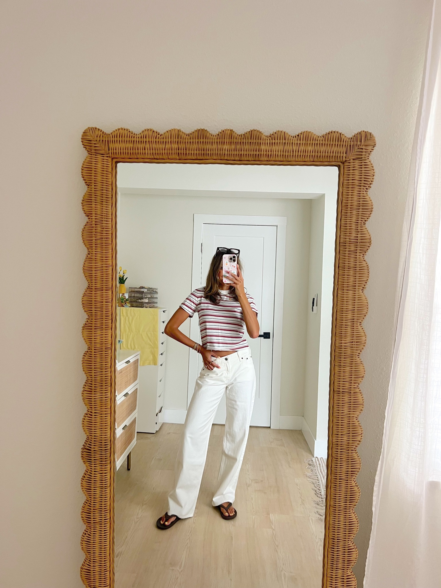 #AbercrombiePartner the best time of the year to stock up on my favorite @abercrombie jeans for fall👖💕 25-50% off denim + 20% off almost everything else + codes stack use DENIMAF for an extra 15% off. wearing a 24 regular in all of these styles 

•Denim Promo: *Offer valid online only August 5, 2026 to August 10, 2026 in US/CA. Excludes clearance. Online price reflects discount.
•Extra 20% Off: *Offer valid in stores and online August 5, 2026 to August 10, 2026 in US/CA. Exclusions apply as indicated. Online price reflects discount.
•Promo Code: *Use code DENIMAF to get an additional 15% off almost everything in stores and online at checkout from August 5, 2026 to August 10, 2026 in US/CA. Exclusions apply. See details on
