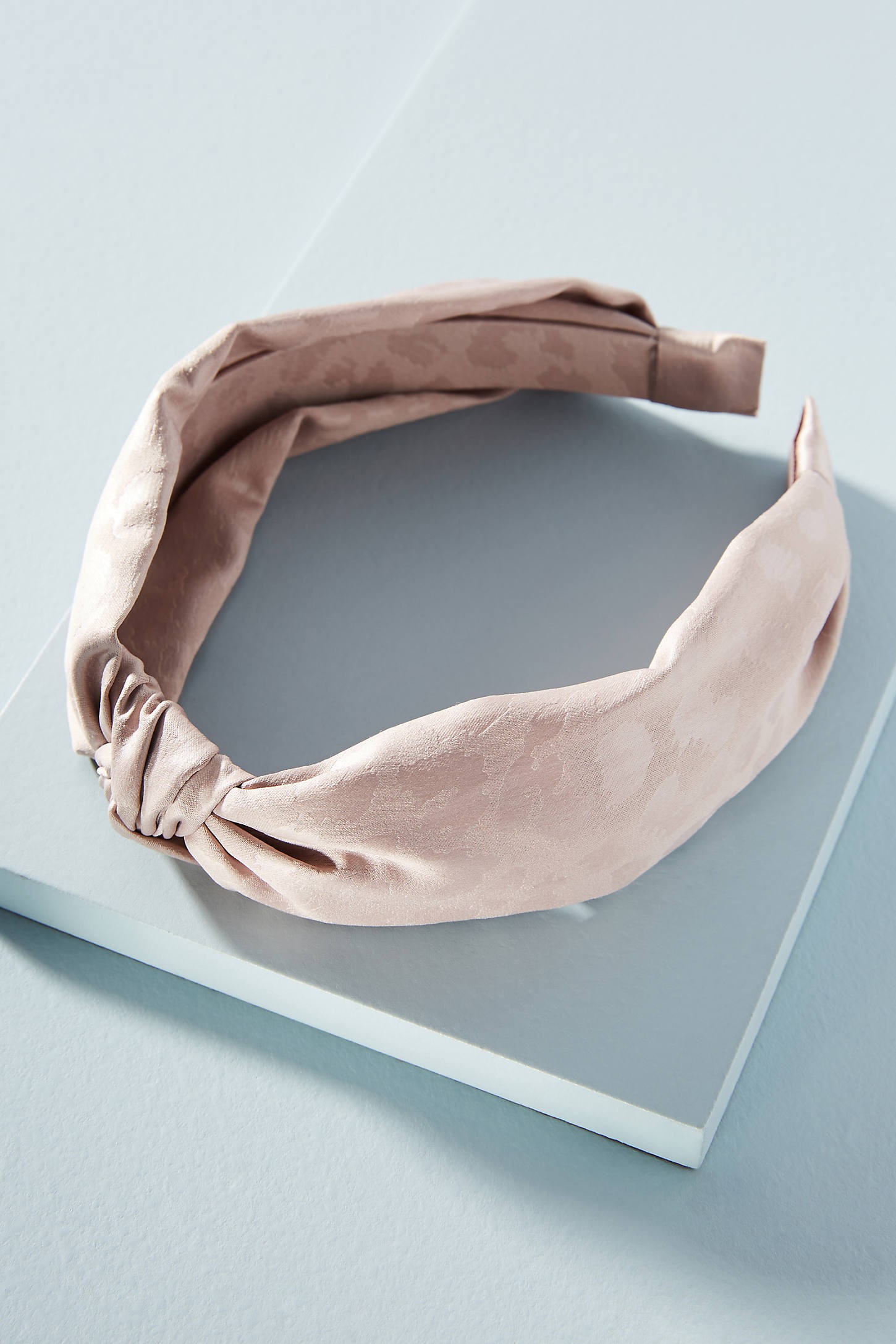 Leopard-Printed Knotted Headband | Anthropologie (US)