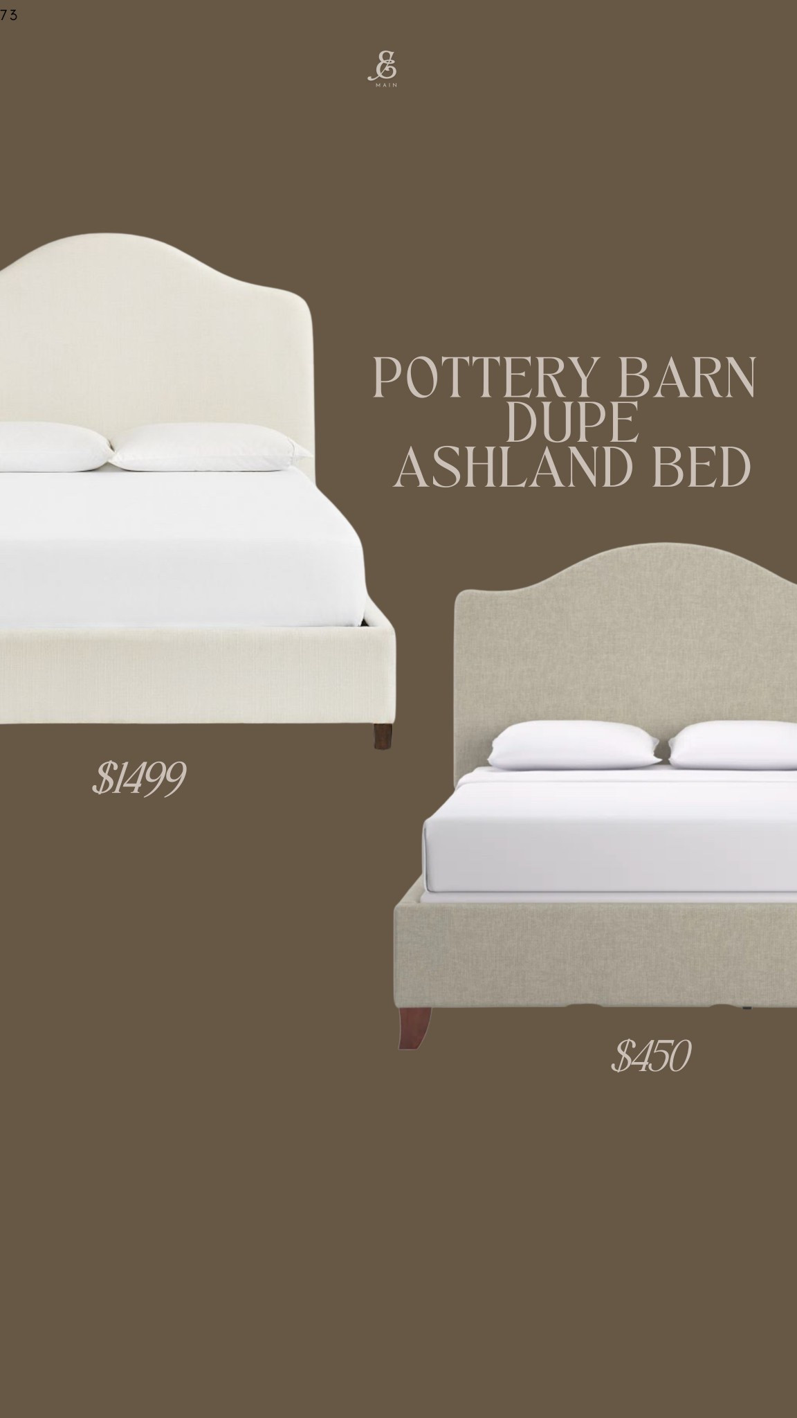 amazing new pottery barn dupe bed 

#LTKHome