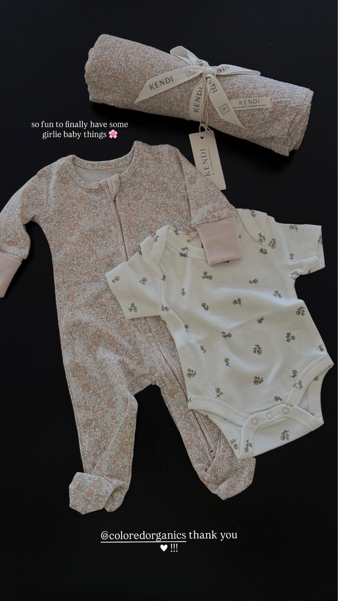 Baby girl onesies 💕