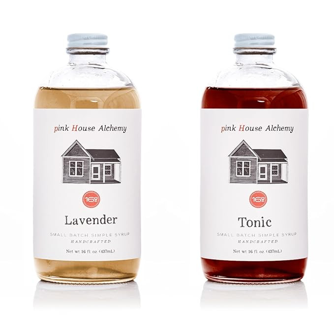 Pink House Alchemy Lavender and Tonic Syrup 16 OZ bottles | Amazon (US)