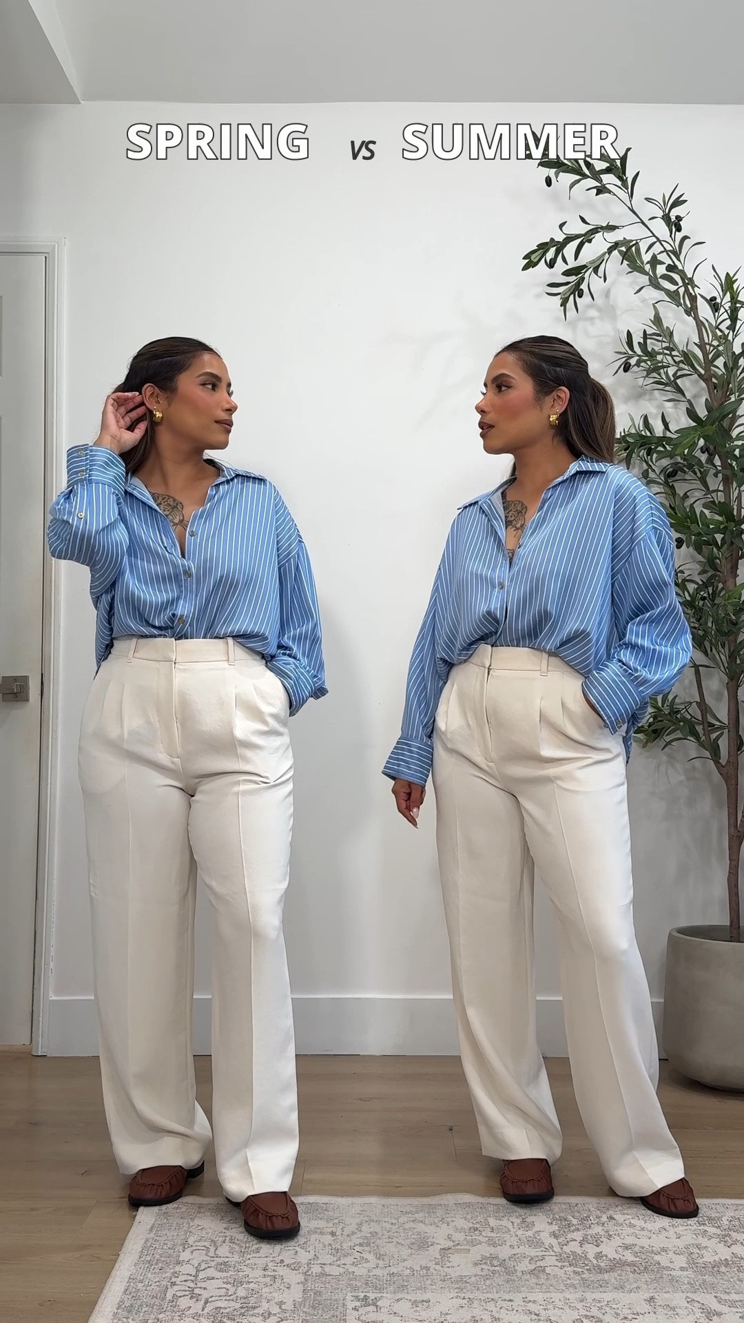 Button down shirt and dressy bottoms from Spring to Summer ✨
Top M
Bottoms size US 6

#LTKootd