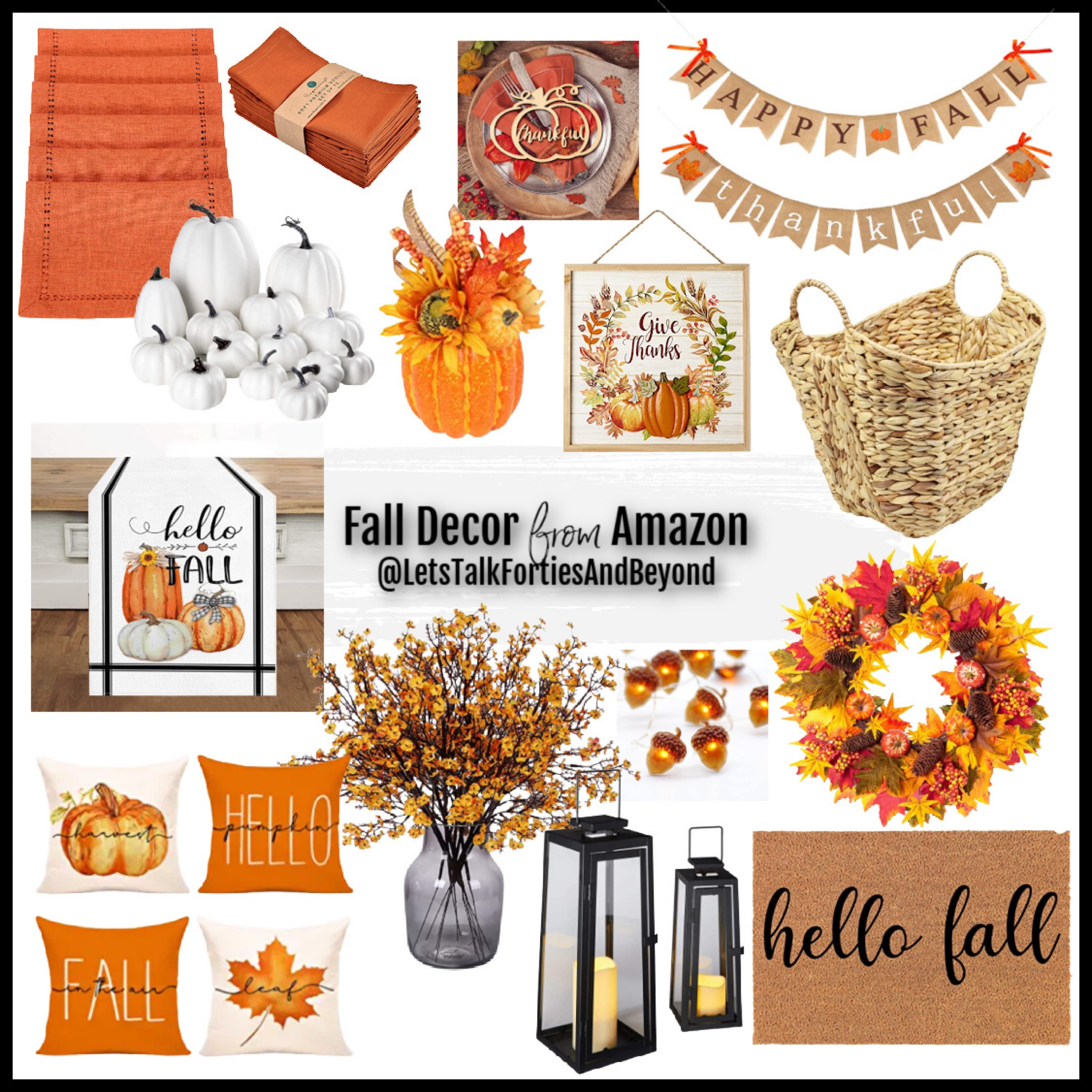 Happy Sunday! 

Here is another Fall decor inspiration. This one is for those of you who like the more traditional look 🍁

𝕃𝕚𝕟𝕜𝕤 𝕥𝕠 𝕊𝕙𝕠𝕡:
☞︎ See something you like? To shop this look, just click on the link in my Bio ⬆️ You can also instantly shop all of my posts by following me on the @shop.LTK shopping app (@LetsTalkFortiesAndBeyond)

#LTKfalldecorinspo #LTKfalldecor #LTKfallhomedecor #LTKautumndecor #LTKautumnhomedecor #LTKamazonhomedecor #LTKamazonfinds #LTKAmazonfalldecor #LTKamazonautumndecor



#LTKunder50 #LTKhome #LTKSeasonal
