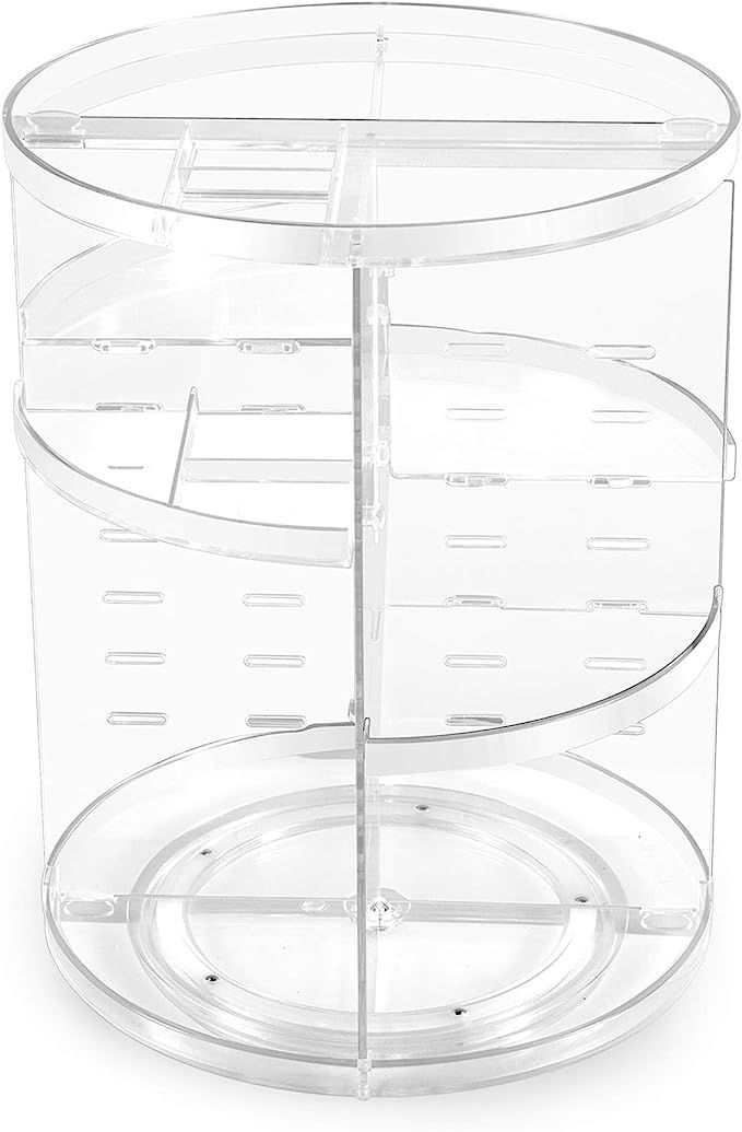 360° Rotating Makeup Organizer, Spinning Bathroom Organizer Countertop, Cosmetic Organizer Makeu... | Amazon (US)