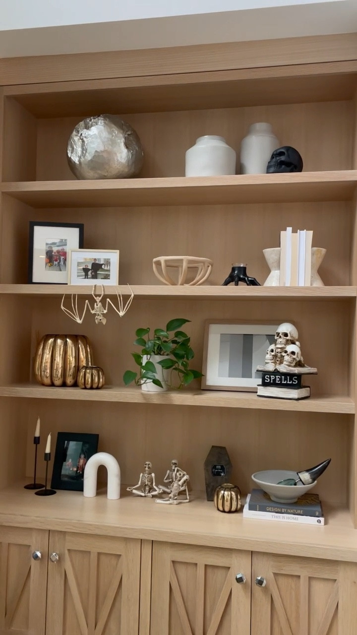 Spookier times. Halloween decor. Interior decor. Skulls. Skeletons. Yoga skeleton. Bags. Spider webs  

#LTKHalloween #LTKSeasonal #LTKhome