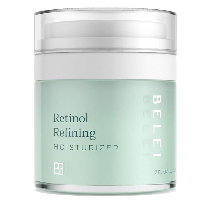 Belei by Amazon: Retinol Vitamin A Refining Moisturizer, Fragrance Free, Paraben Free, 1.7 Fluid ... | Amazon (US)