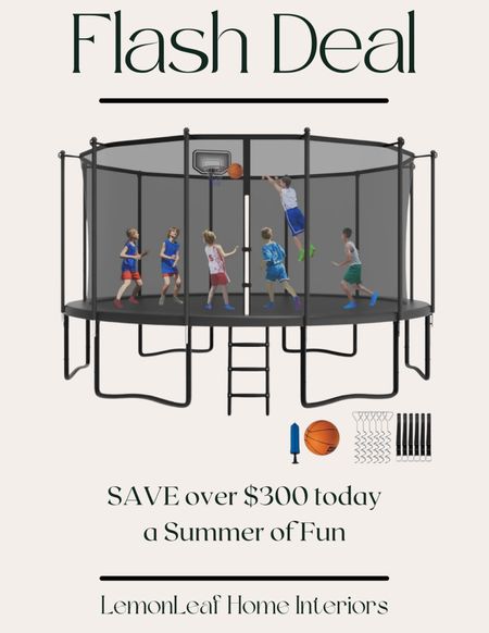 SAVE almost $300 on this trampoline set. Summer fun for your yard. Walmart


#LTKSaleAlert #LTKHome #LTKSeasonal
