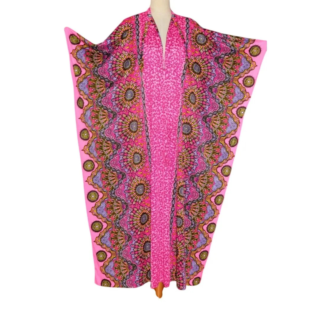 LeVoy\u2019s USA brand VTG 60s/70s psychedelic, one of a kind kaftan | Etsy (Global)