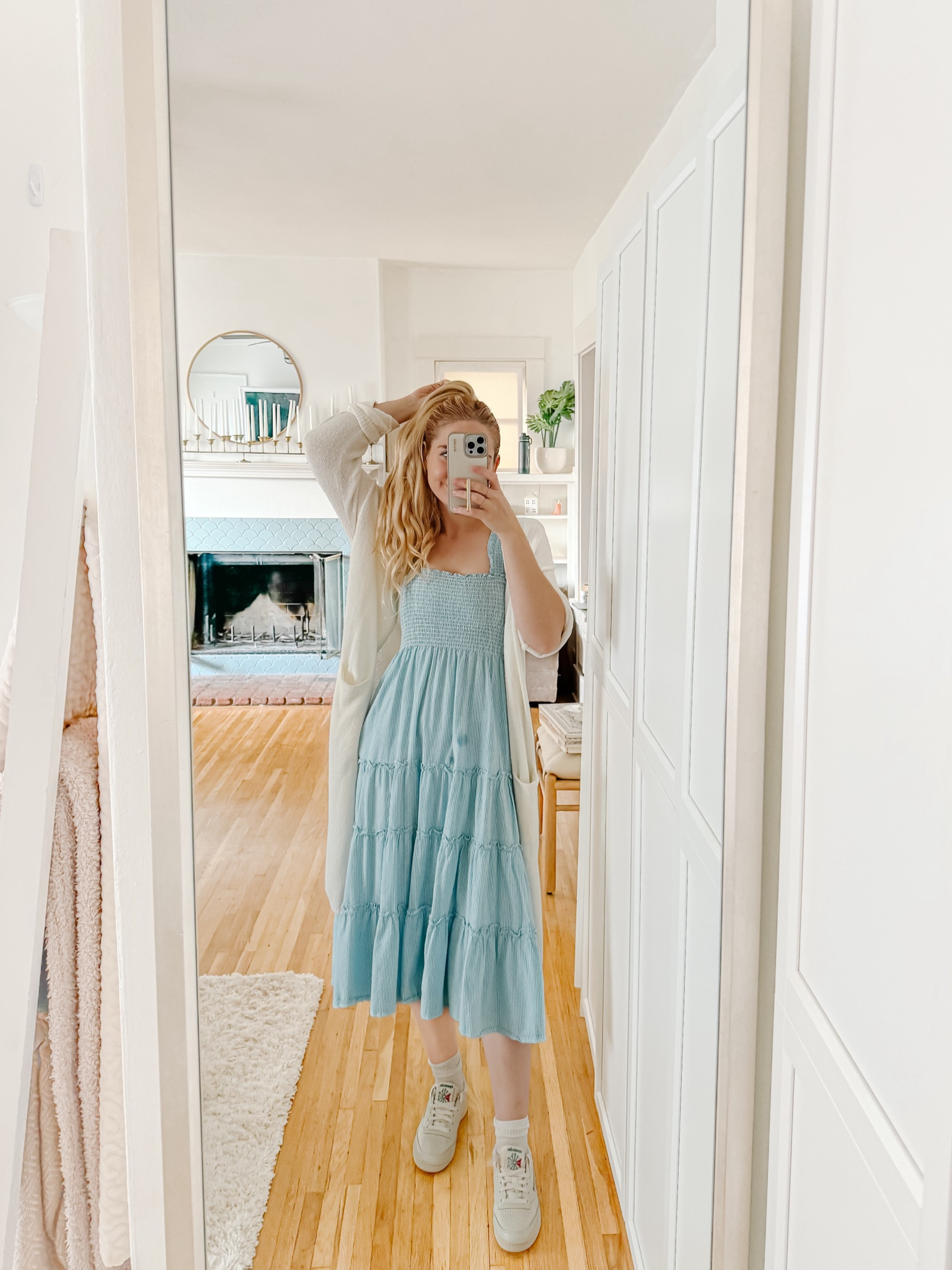 Lazy days = nap dress + long duster cardigan 

#LTKmidsize #LTKfindsunder50 #LTKover40