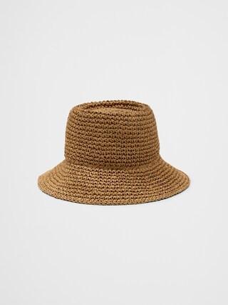 Straw Bucket Hat | Banana Republic Factory