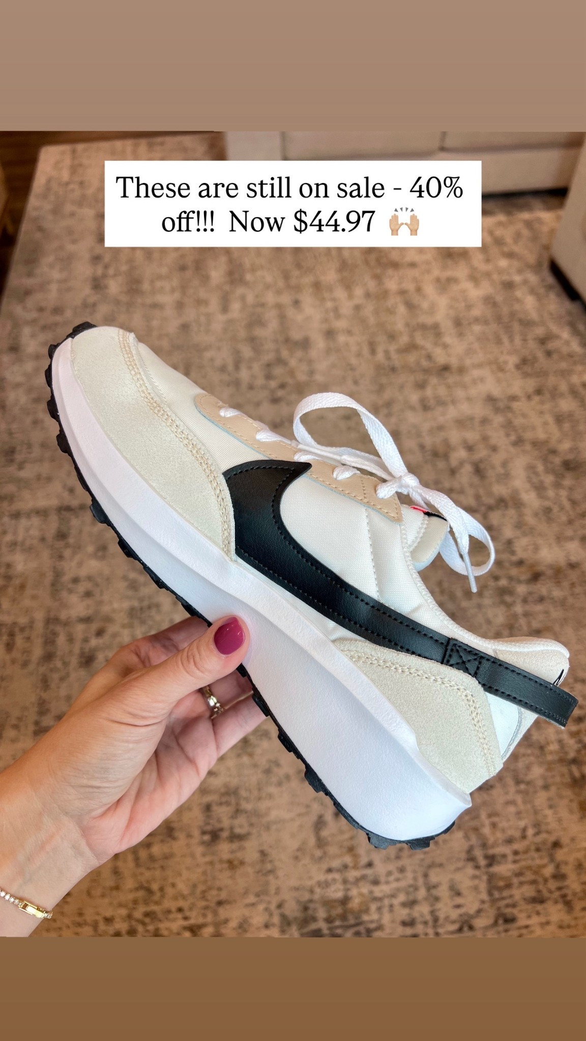 Nike casual shoes - on sale right now!  $44.97 for these shoes so grab them while they’re in stock!  

Tennis shoes, Nike, sale, athletic, casual style, shoe lover 

#LTKSaleAlert #LTKActive