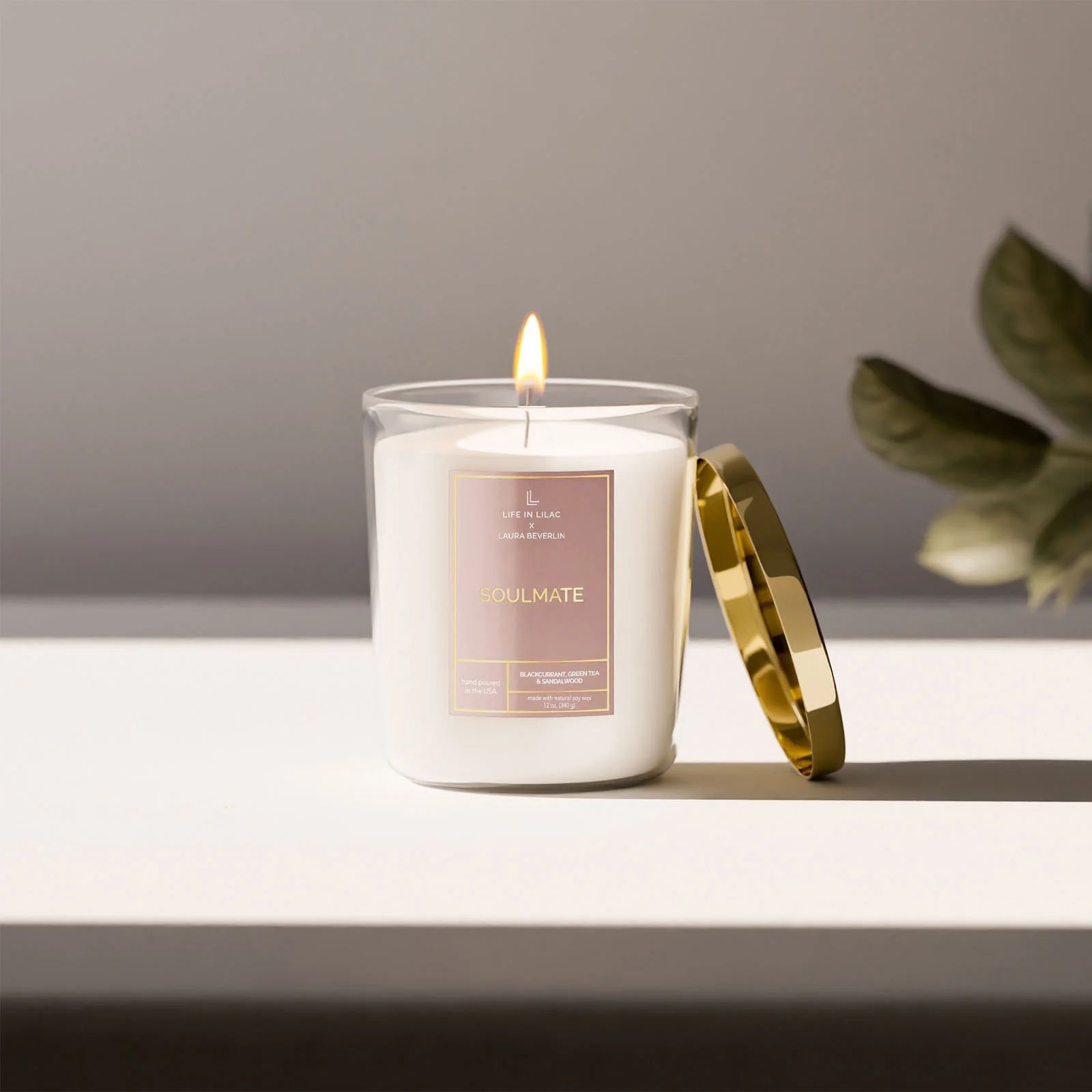 Laura Beverlin Soulmate Candle | Life In Lilac