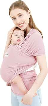 Acrabros Baby Wrap Carrier,Hands Free Baby Carrier,Lightweight,Breathable,Softness,Perfect for Ne... | Amazon (US)