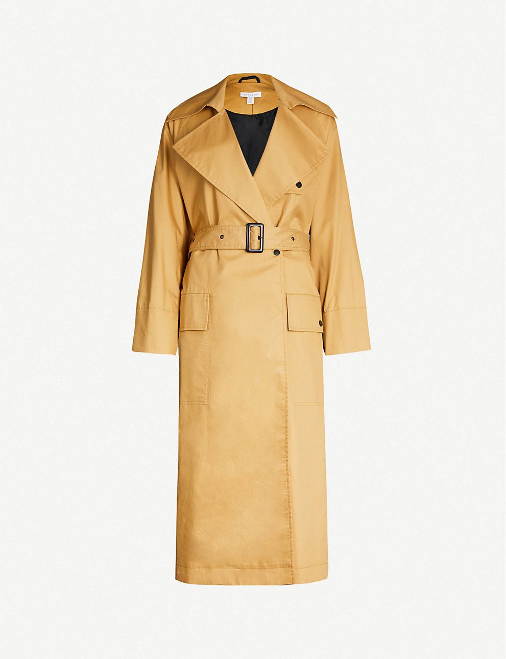 Editor belted cotton trench coat | Selfridges