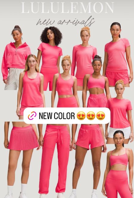 LULULEMON NEW ARTIVALS
New color GLAZE PINK
Perfect for Spring 
#activewear #lululemon

#LTKmidsize #LTKSeasonal #LTKfitness