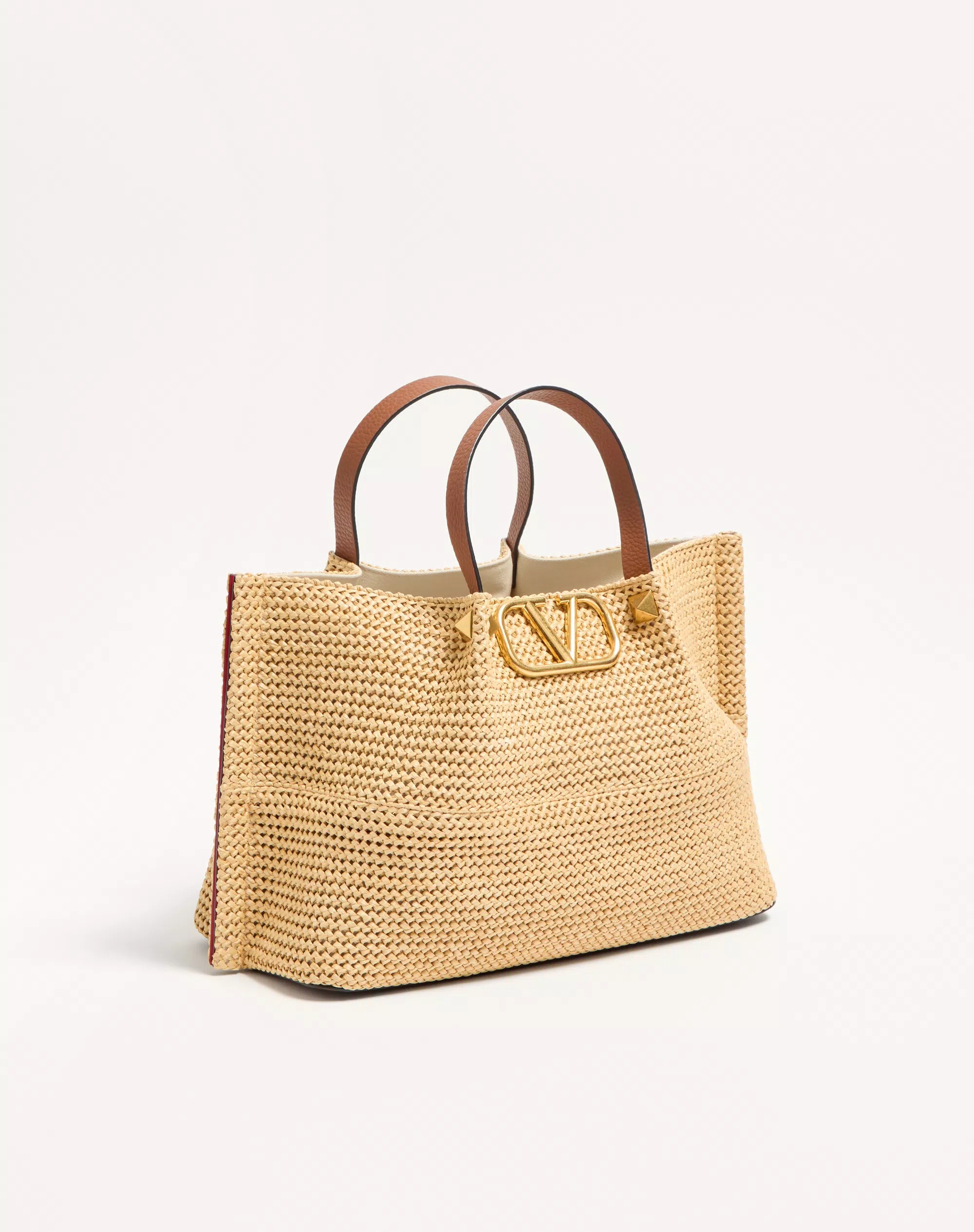 Medium Straw Summer Tote | Valentino
