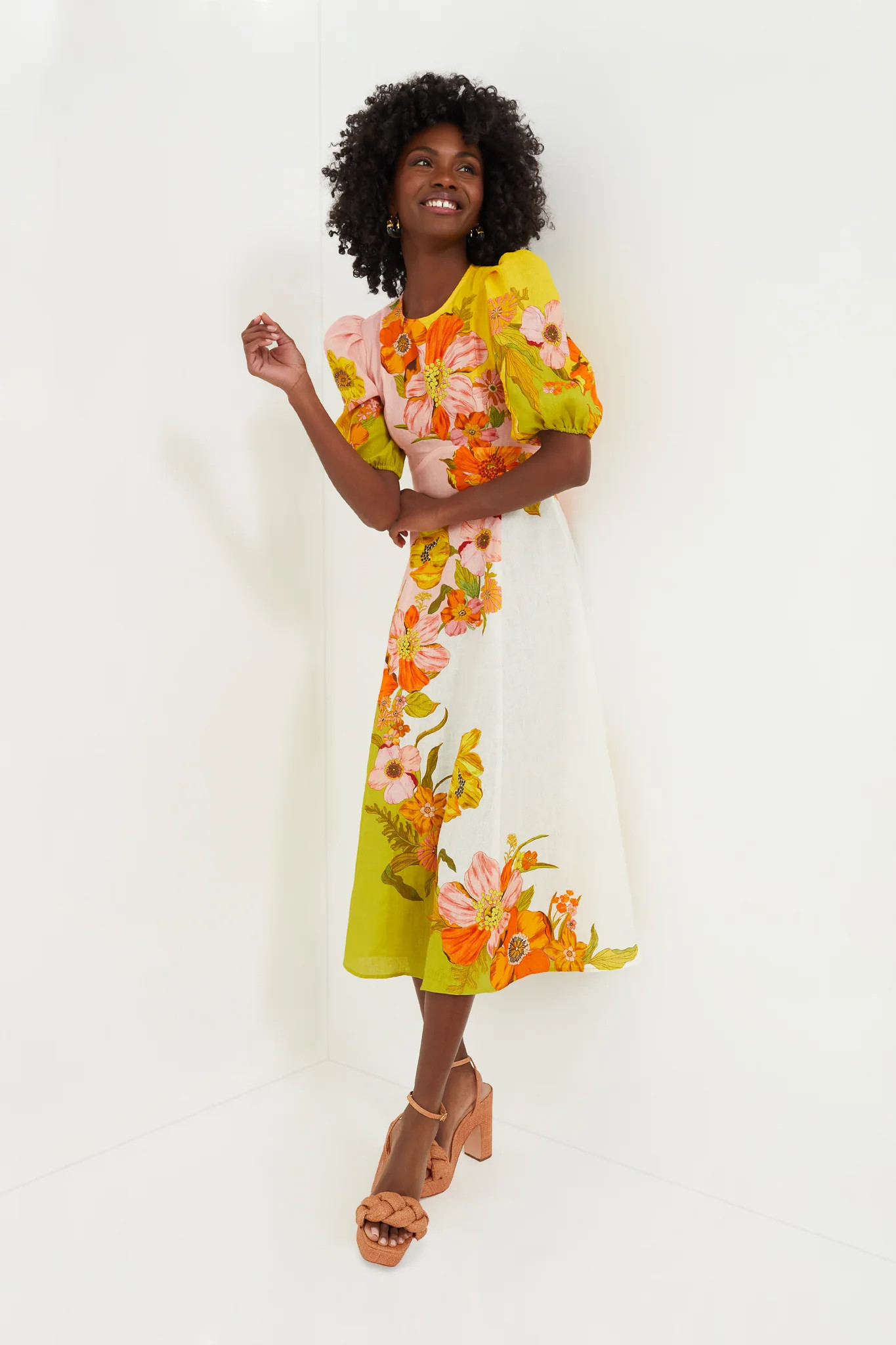 Multi Silas Midi Dress | Tuckernuck (US)