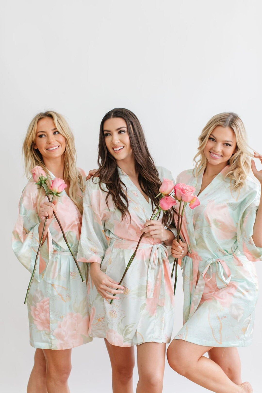 Bridesmaid Robes- Floral Robes- Floral Bridesmaid Robes- Robes for Bridesmaids- Bridesmaid Gift- ... | Etsy (US)