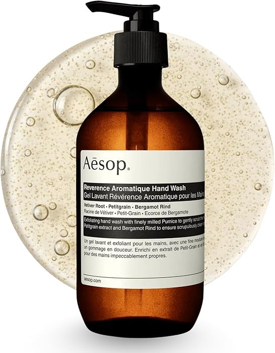 Aesop Reverence Aromatique Exfoliating Hand Wash | Exfoliating Hand Soap with Finely Milled Pumic... | Amazon (US)