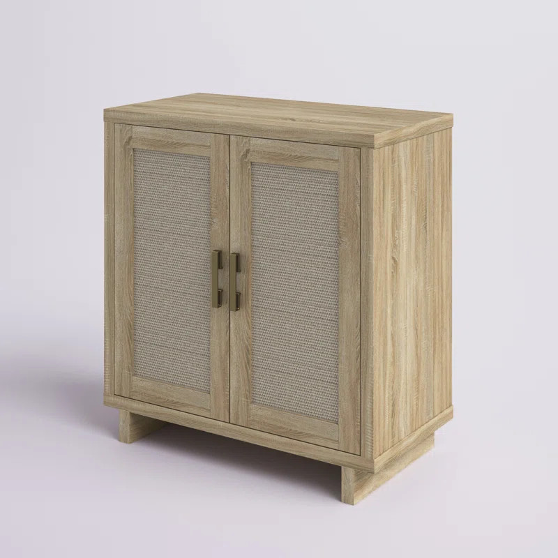 Portman 32'' Tall 2 - Door Accent Cabinet | Wayfair North America
