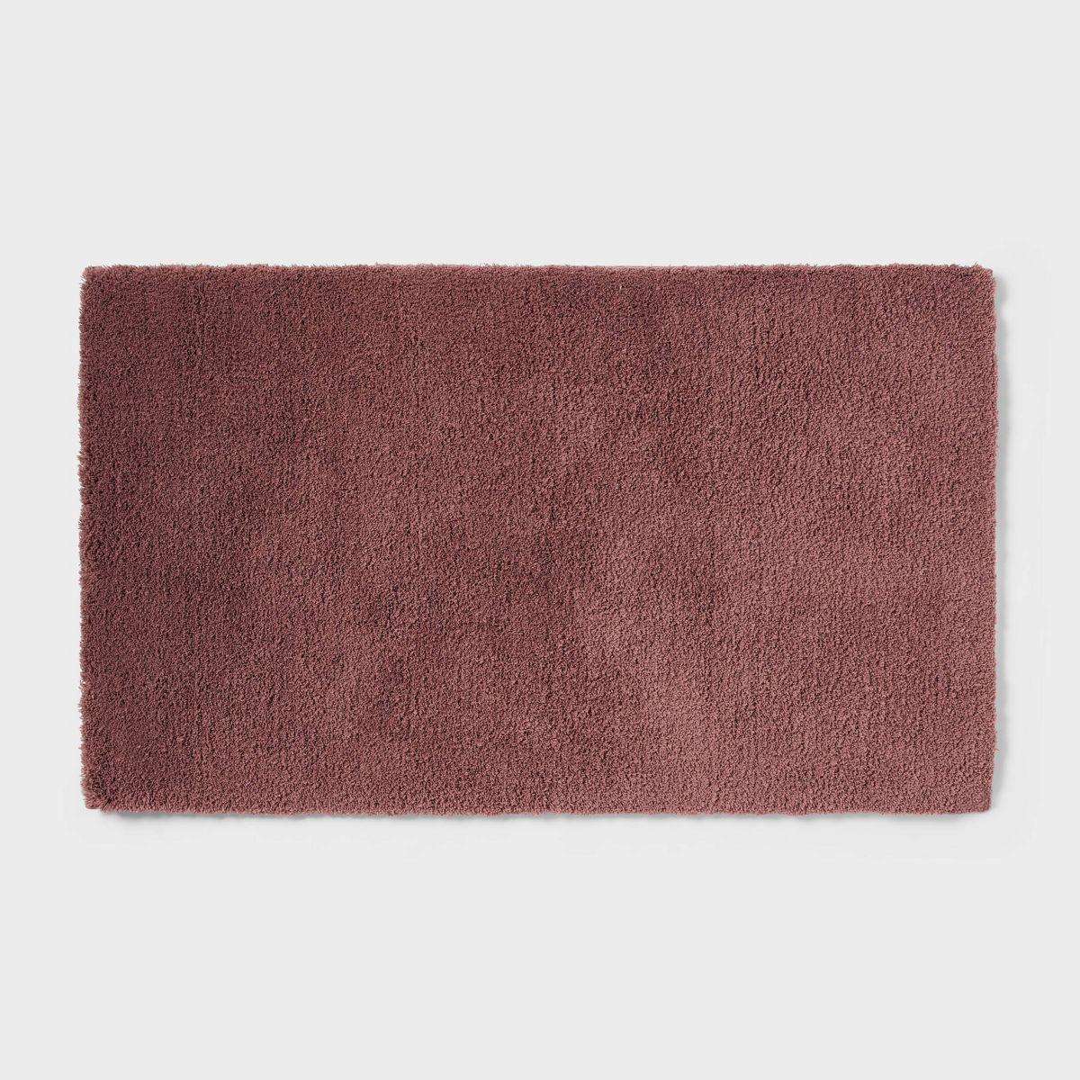 24"x40" Spa Plush Bath Rug Dark Mauve - Threshold\u2122 | Target
