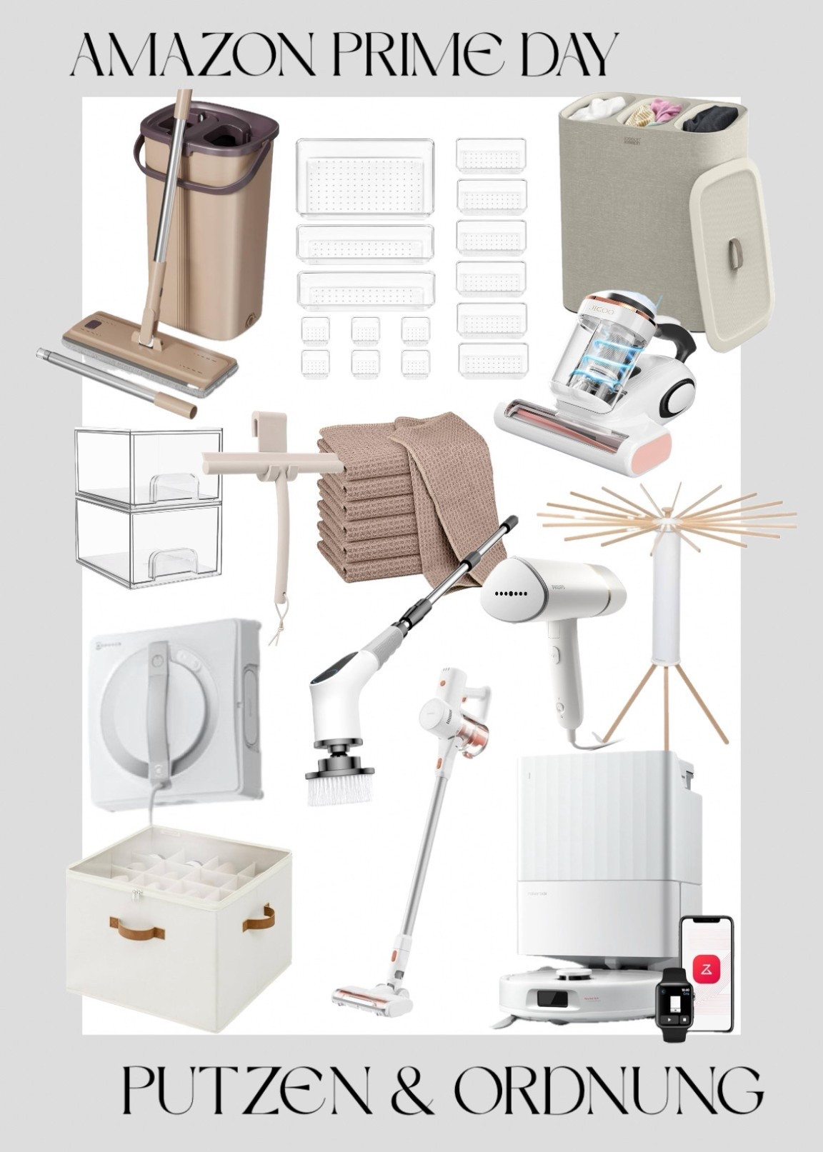 Hier kommen meine Highlights im Bereich Putzen und Ordnung! 🫧Natürlich ist mein Fensterputz- und Saug-/Wischroboter nicht mehr wegzudenken aus unserem Alltag aber auch praktische Aufbewahrung und den schönen viralen Wäschekorb hab ich euch hier verlinkt und bekommt ihr während der Amazon Prime Deals reduziert! 🧺 

#LTKxAmazon #LTKdeutschland #LTKxAmazon #LTKhome