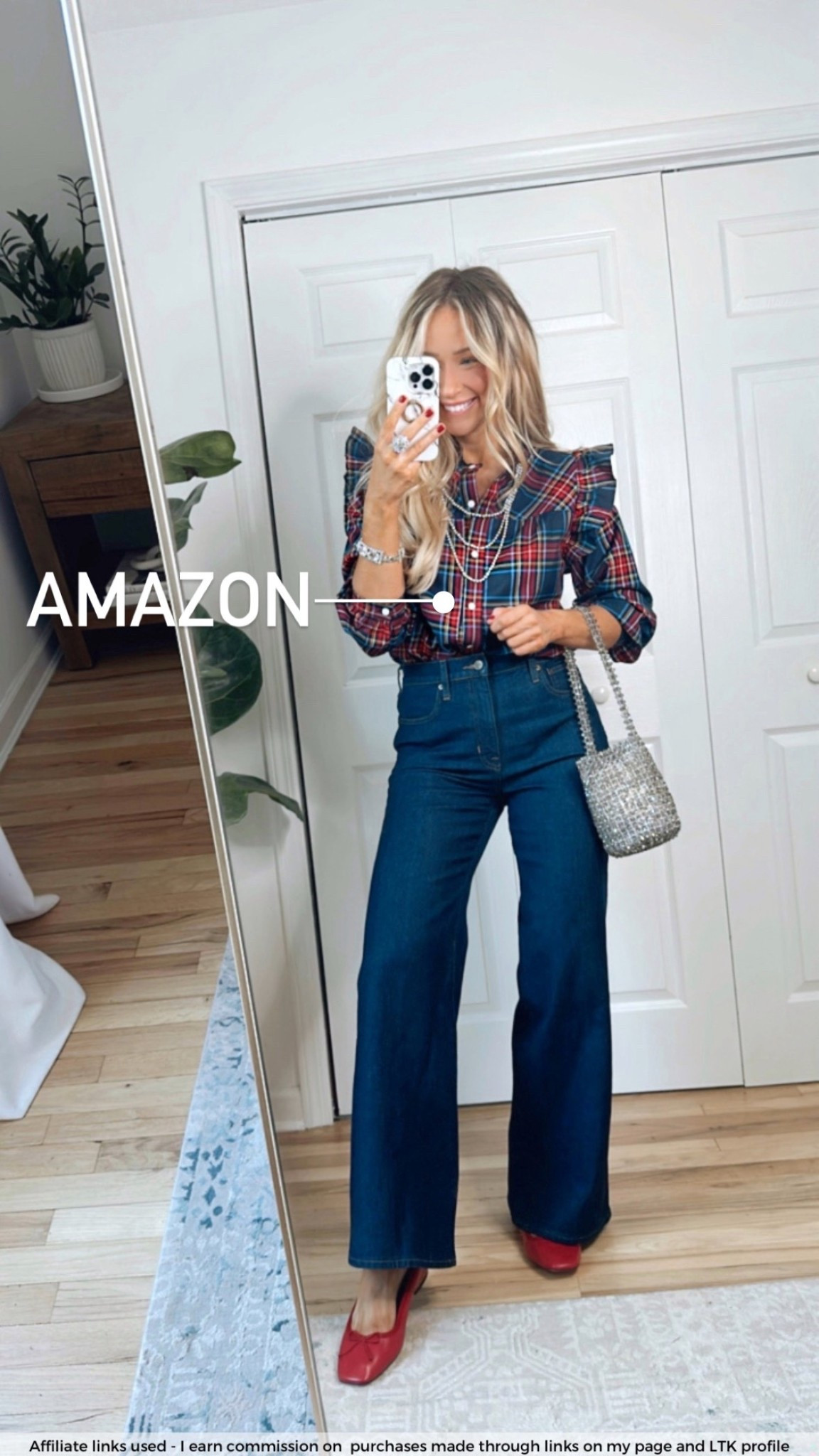 Amazon tartan plaid holiday shirt

Holiday outfit casual 

#LTKHoliday