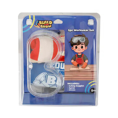 Build and Grow 3-Piece Kid's Tool Kit for Ages 5+ | Lowe's